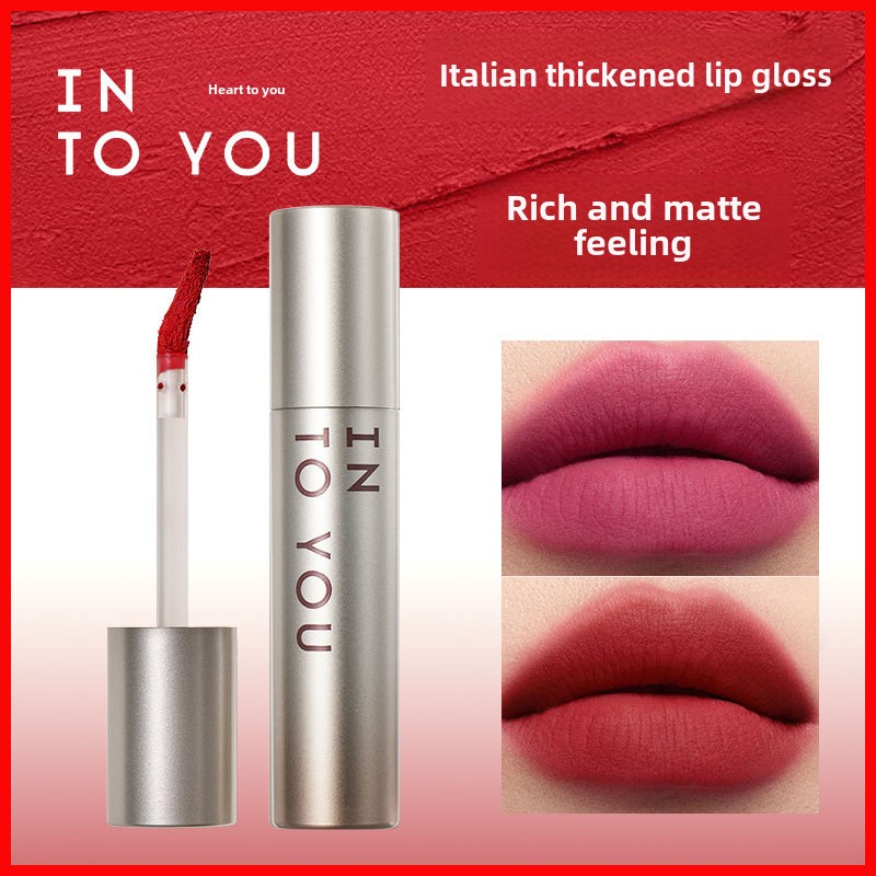 INTOYOU mirror lip glaze water - đánh giá và giá Lip Tint Korean